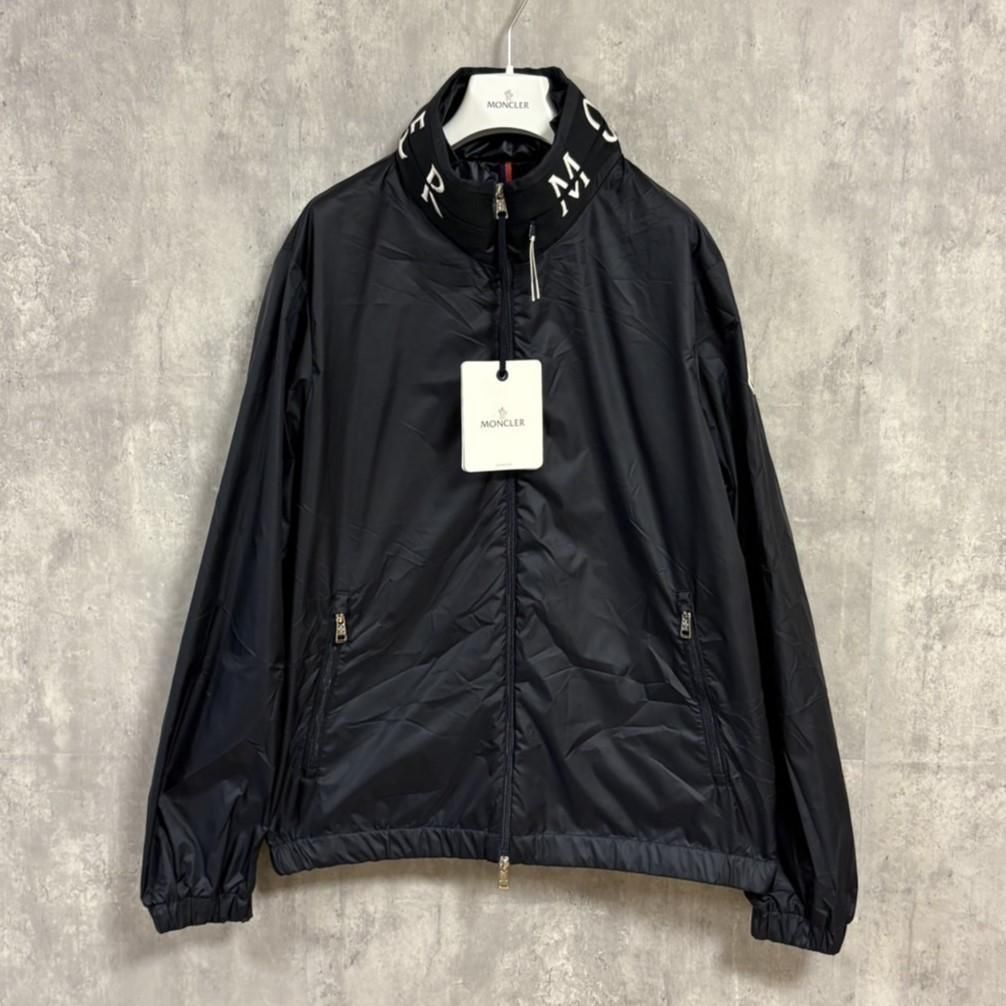 【新品未使用】MONCLER Beid ナイロンジャケット TG4　紺色 XL ☆新品未使用タグ付き・本物保証☆MONCLER Beid ウィンド