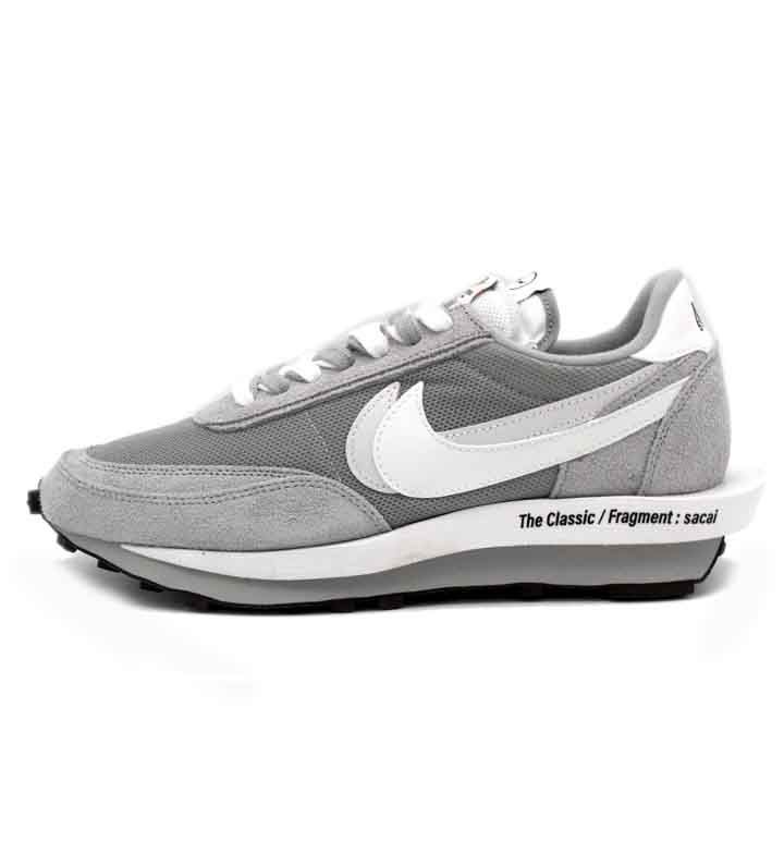 ナイキ NIKE × サカイ sacai × フラグメント Fragment 【 LD WAFFLE LIGHT SMOKE GREY DH2684 001 】 LD ワッフル ライト スモーク グレー メッシュ w22103