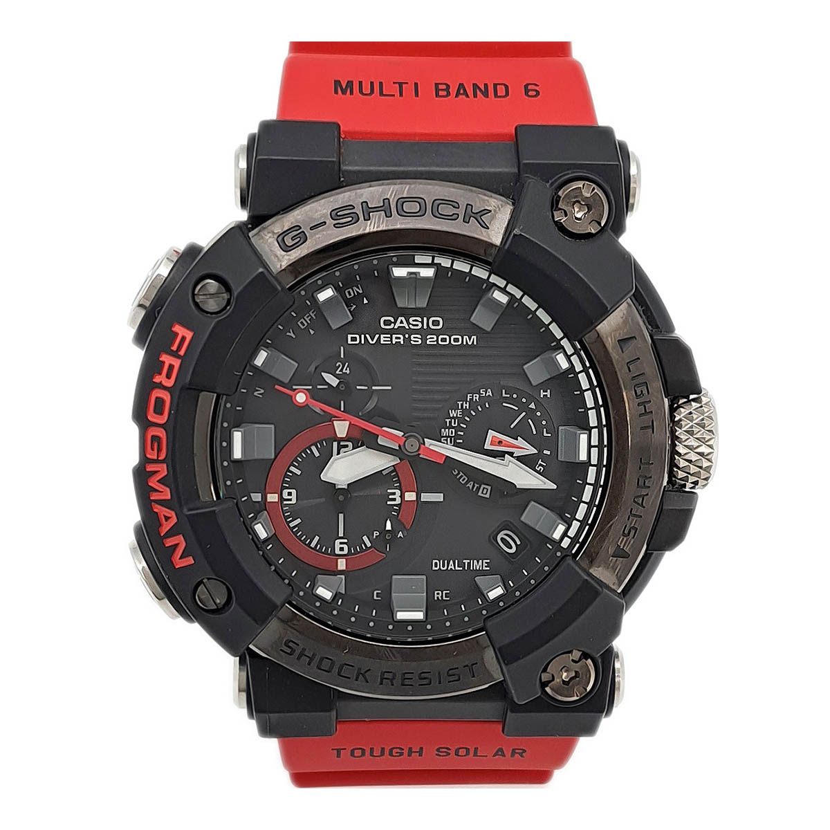 カシオ G-SHOCK マスターオブ G フロッグマン GWF-A1000-1A4JF ...