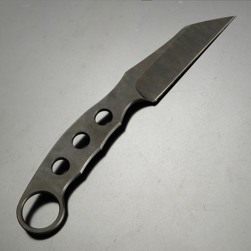 makkari knives スケルトンナイフ 間狩純平作 ロバピーリング 直