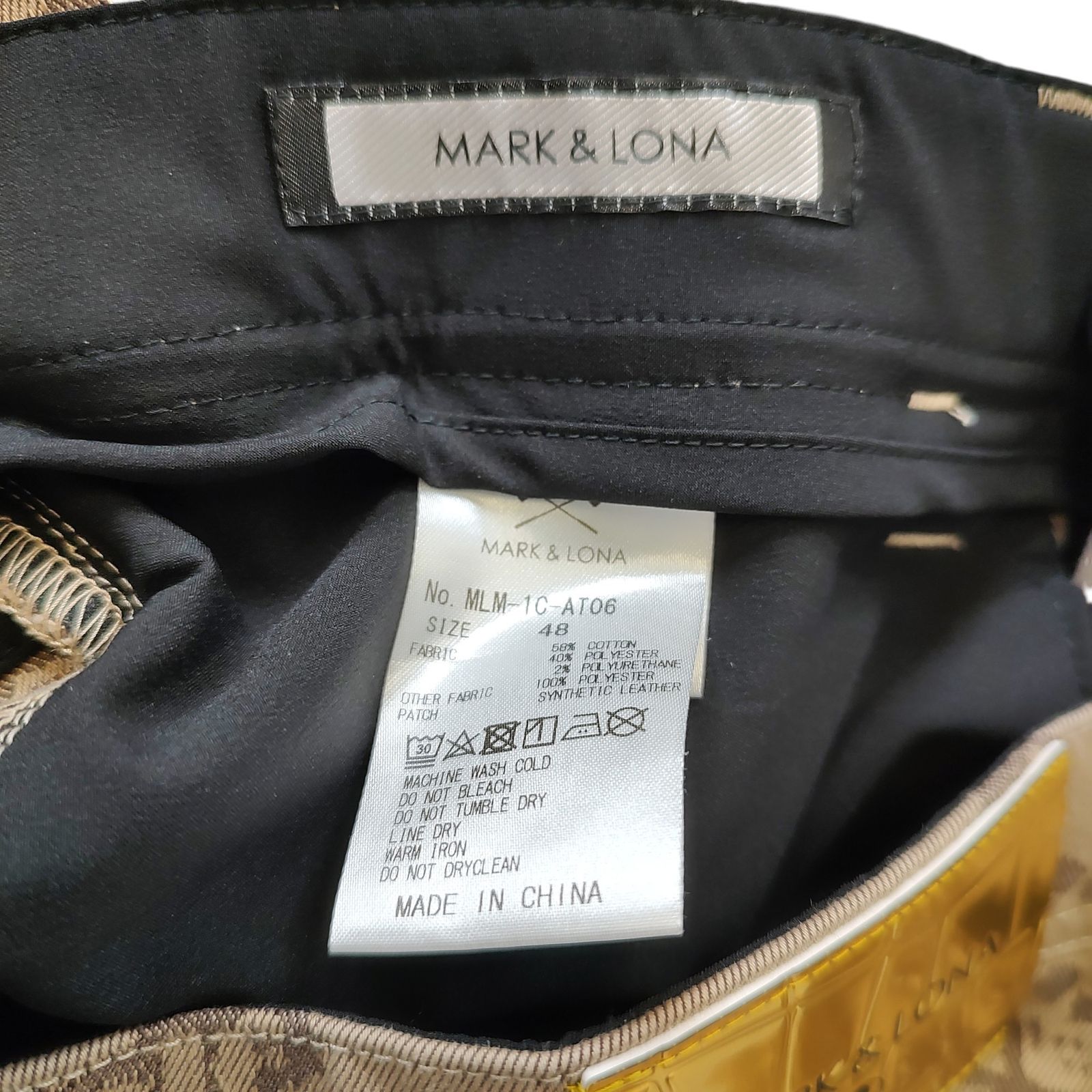 マークアンドロナ　コード　ロングパンツ MLM-9C-AT06 マークアンドロナ コード ロングパンツ MLM-9C-AT06 - メルカリ