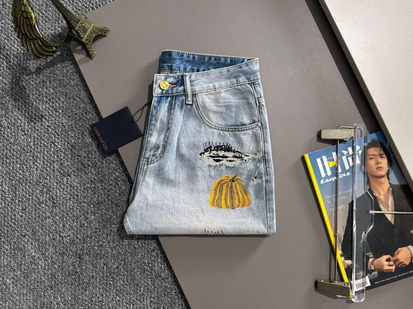 今日 LV 2025SS Denim Shorts 日本産デニム使用