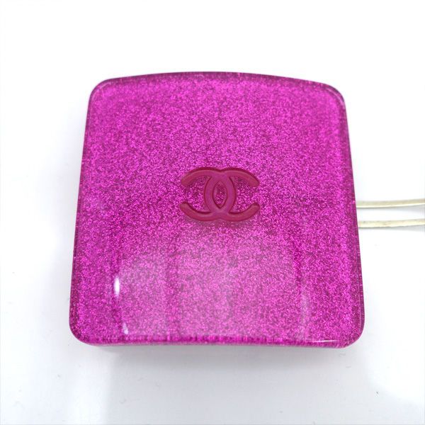 シャネル バレッタ ピンク CHANEL / シャネル ◇バレッタ 髪留め ヘアアクセサリー ピンク