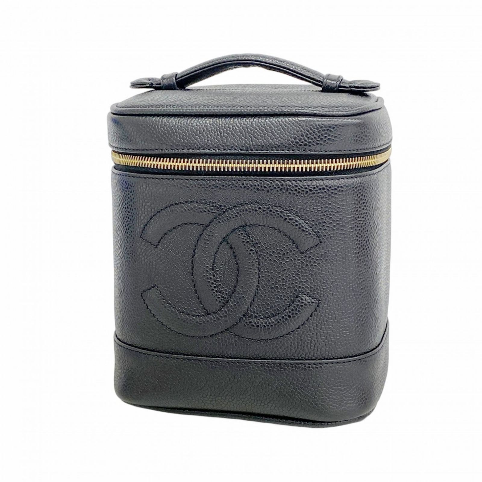 CHANEL シャネル　キャビアスキン　バニティバッグ シャネル(Chanel) シャネル バニティバッグ キャビアスキン