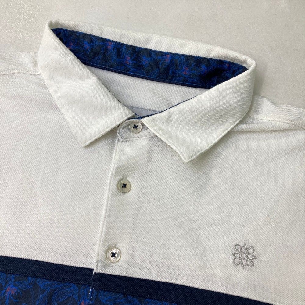 【新品】セントアンドリュース 半袖ポロシャツ LLサイズ サイズ：LL ST ANDREWS セントアンドリュース 半袖ポロシャツ ホワイト