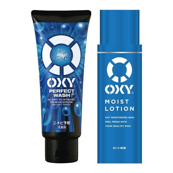 洗う+潤うセット）OXY オキシー 洗顔料 パーフェクトウォッシュ大容量＋モイストローション 化粧水 メンズ メルカリ