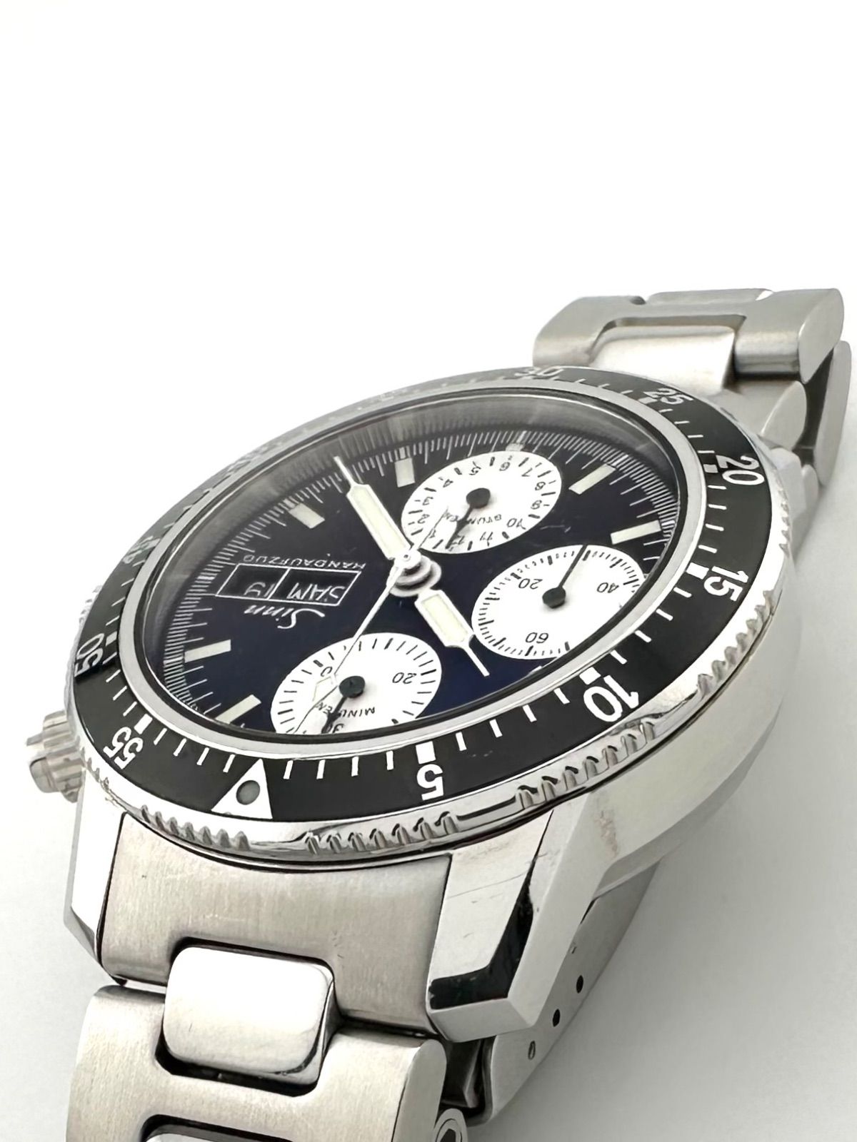 SINN 103.A.SA.HD クロノグラフ デイデイト 限定 手巻き時計 ジン - 手  