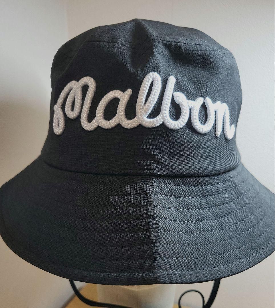 最大50％オフ！ MalbonGolf マルボンゴルフ☘️バケットハット BLACK