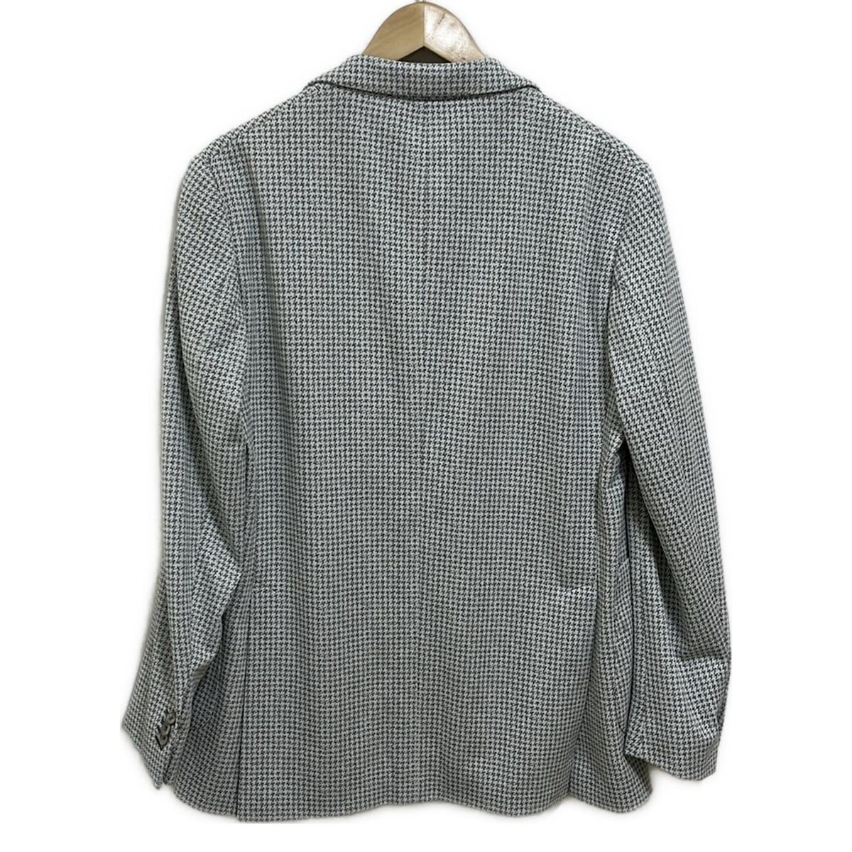BOGGI ボッジ ジャケット サイズ48 XL メンズ - ライトグレー×グレー 長袖|千鳥格子柄|秋|冬