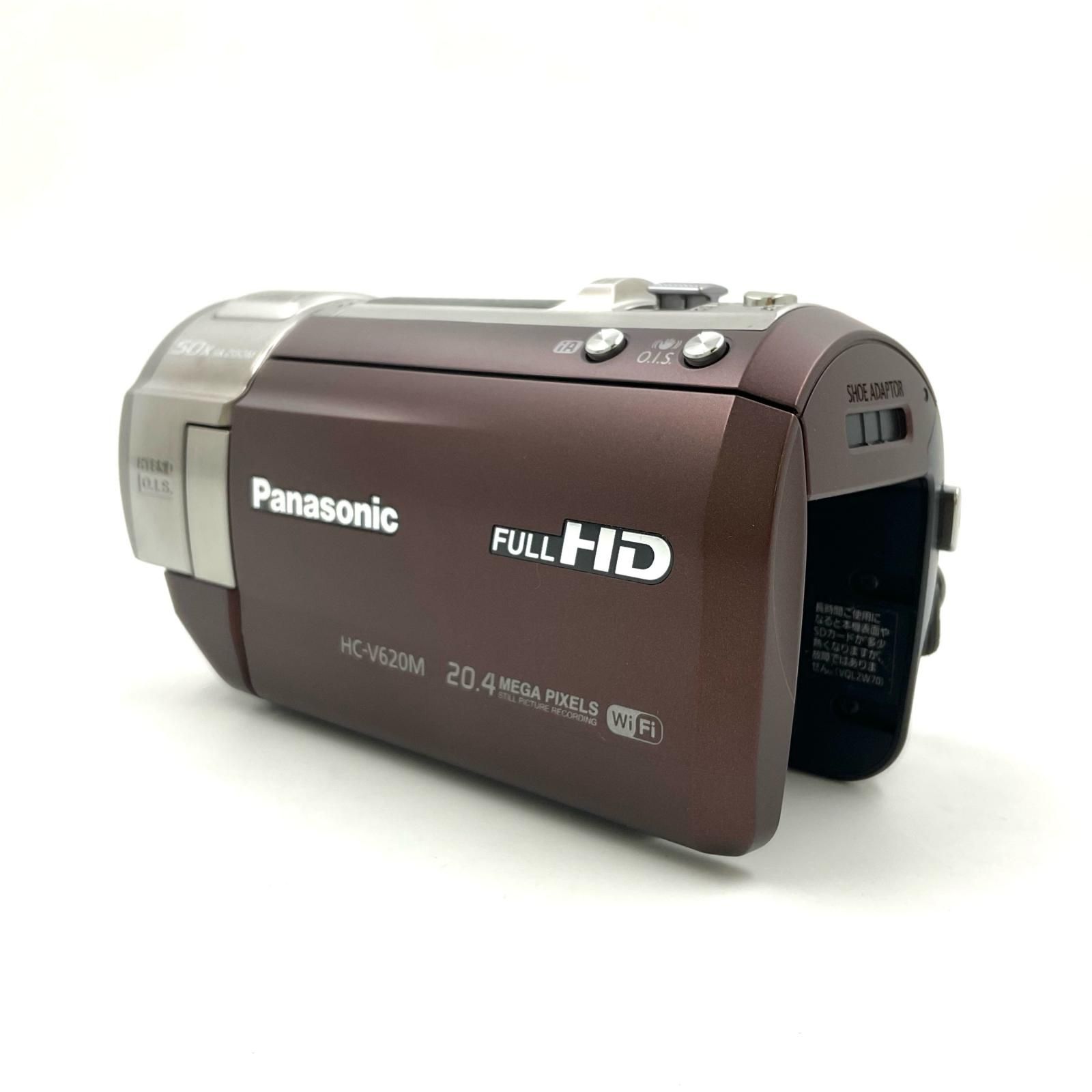 Panasonic デジタルビデオカメラ HC-V620M-T ブラウン 美品 動作