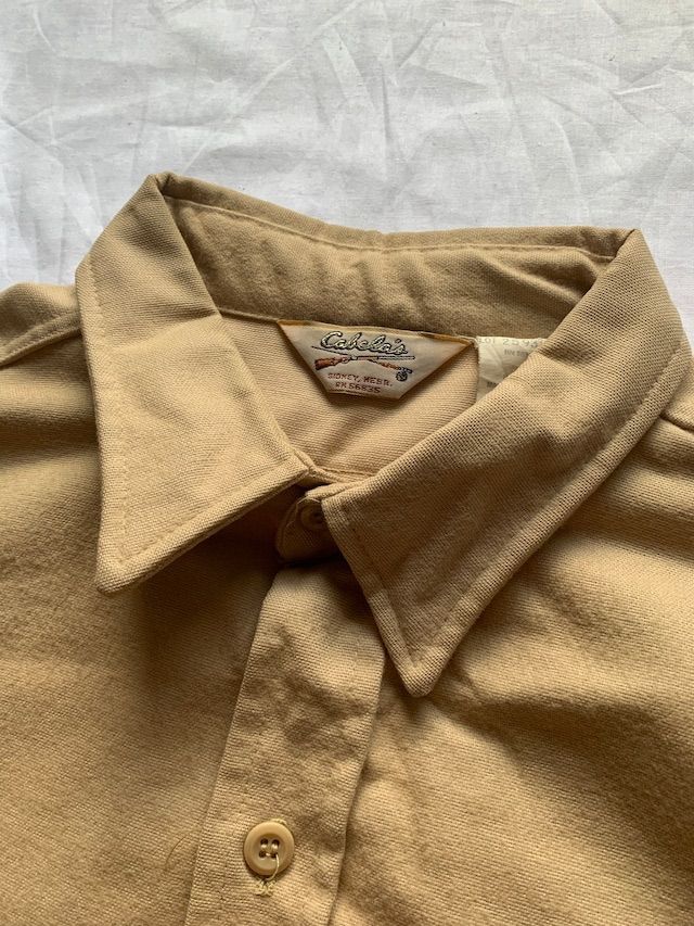 90's Cabela's 2TONE ハンティングシャツ - used&vintage box Hi