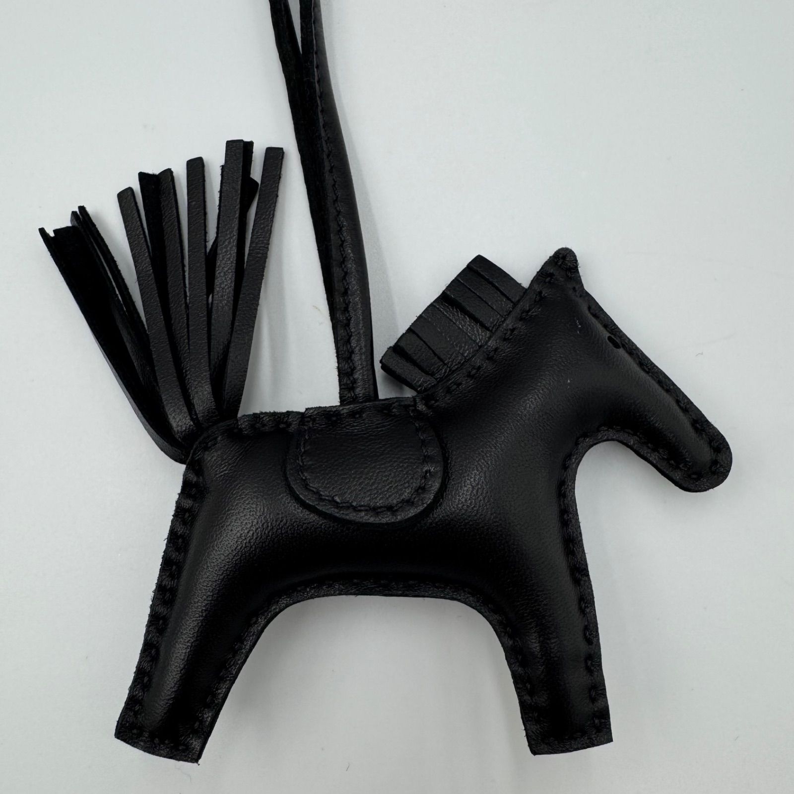 未使用】HERMES ロデオPM ソーブラック スイフト U刻印 バックチャーム