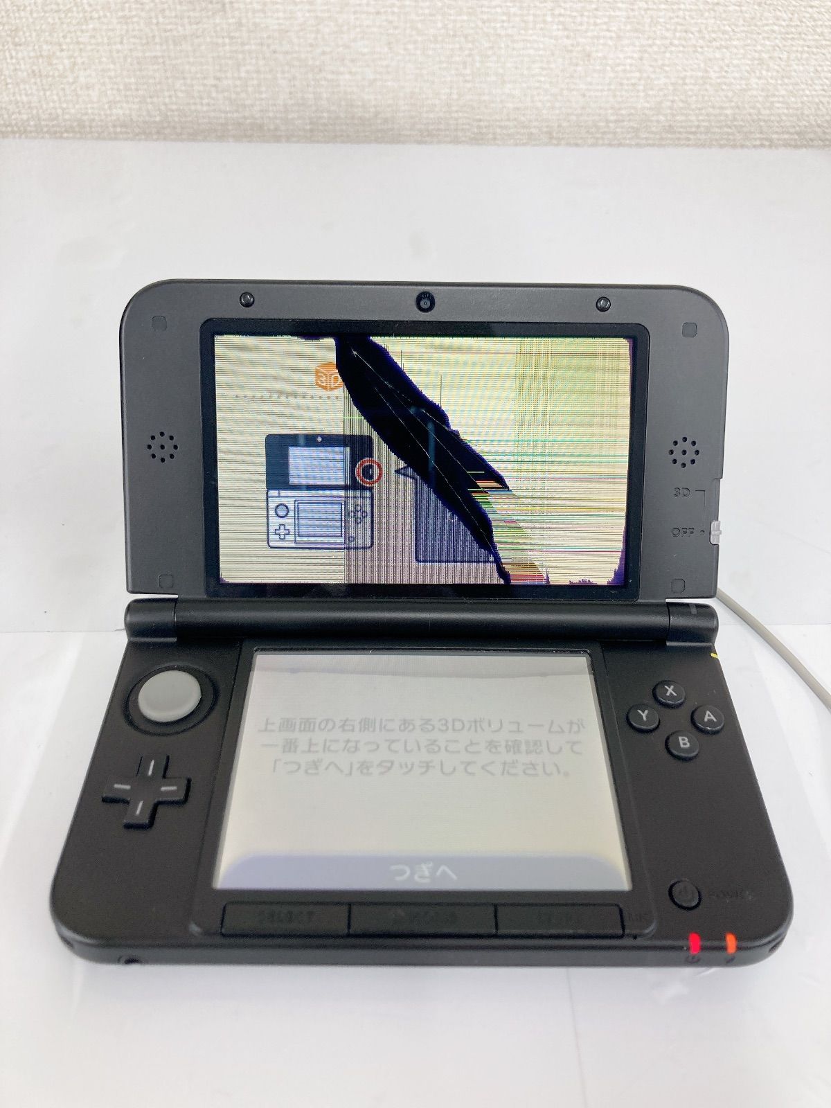 3DSおまけ付き ジャンク Newニンテンドー3DS 本体 ブラック 箱付+おまけ きせかえ