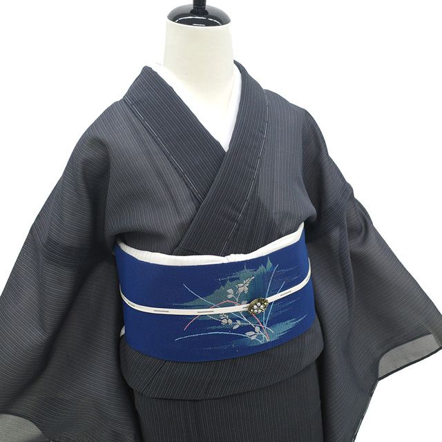 購入者ページ夏物夏着物◆沖縄県琉球かすり◆正絹◆裄64.5肩丈156 1545868.jpg