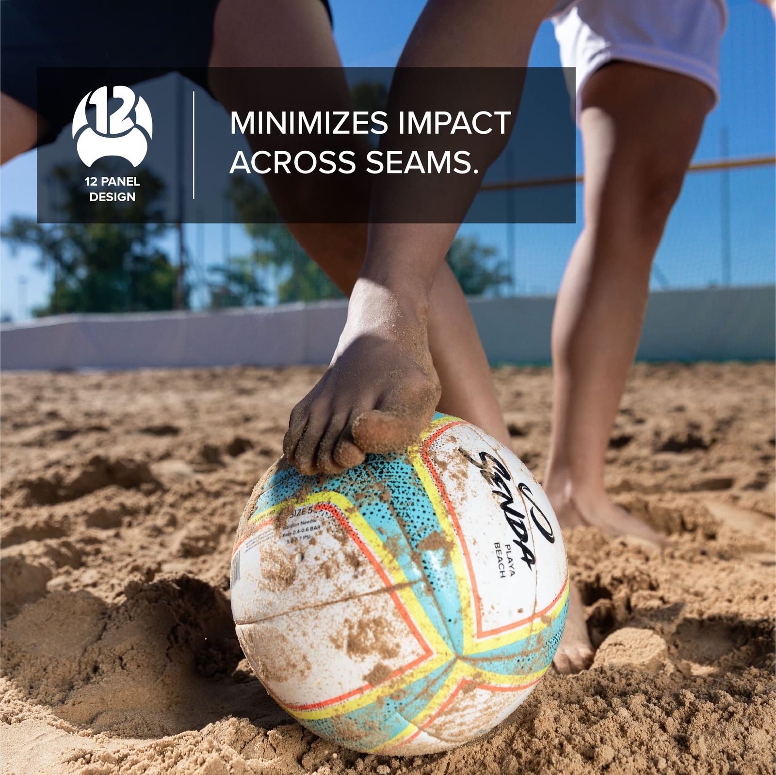 Senda ビーチサッカーボール フェアトレード認定 オレンジ イエロー Amazon | Senda Playa ビーチサッカーボール フェアトレード認定