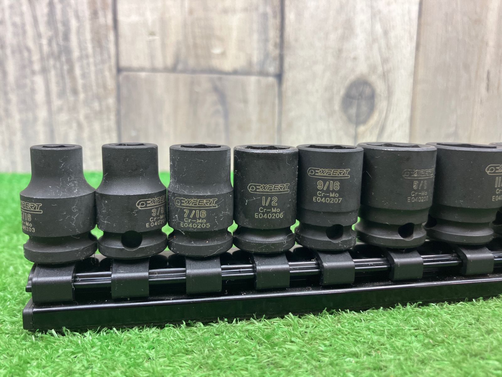 EXPERT MACTOOLS 3 8インチサイズショートソケット 12pcs 5 16~1 アクトツール富山店 BR