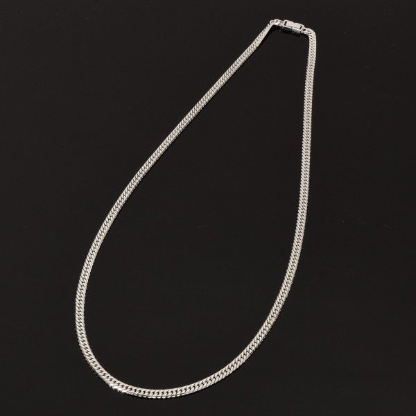 SV925 喜平 ネックレス 六面ダブル喜平ネックレス(25g-60cm)中留（中 