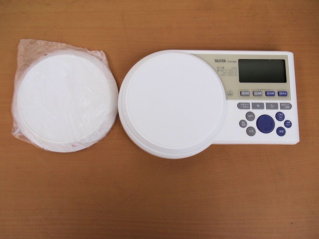 タニタ カロリースケール ホワイト TCK-003
