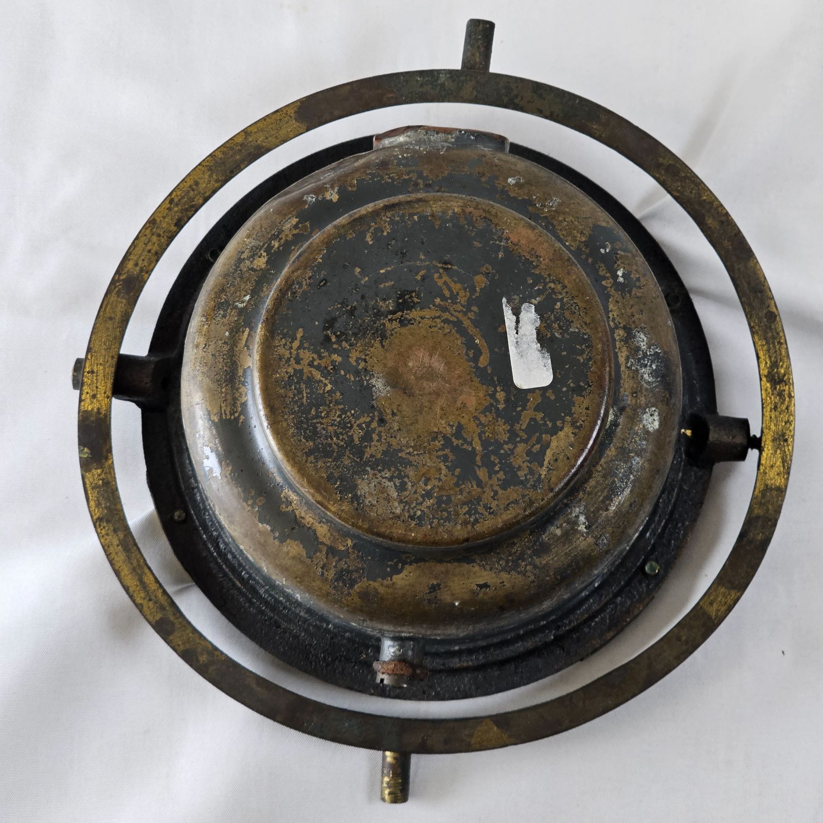 一点物】ヴィンテージ 船舶コンパス 真鍮製 マリンインテリア