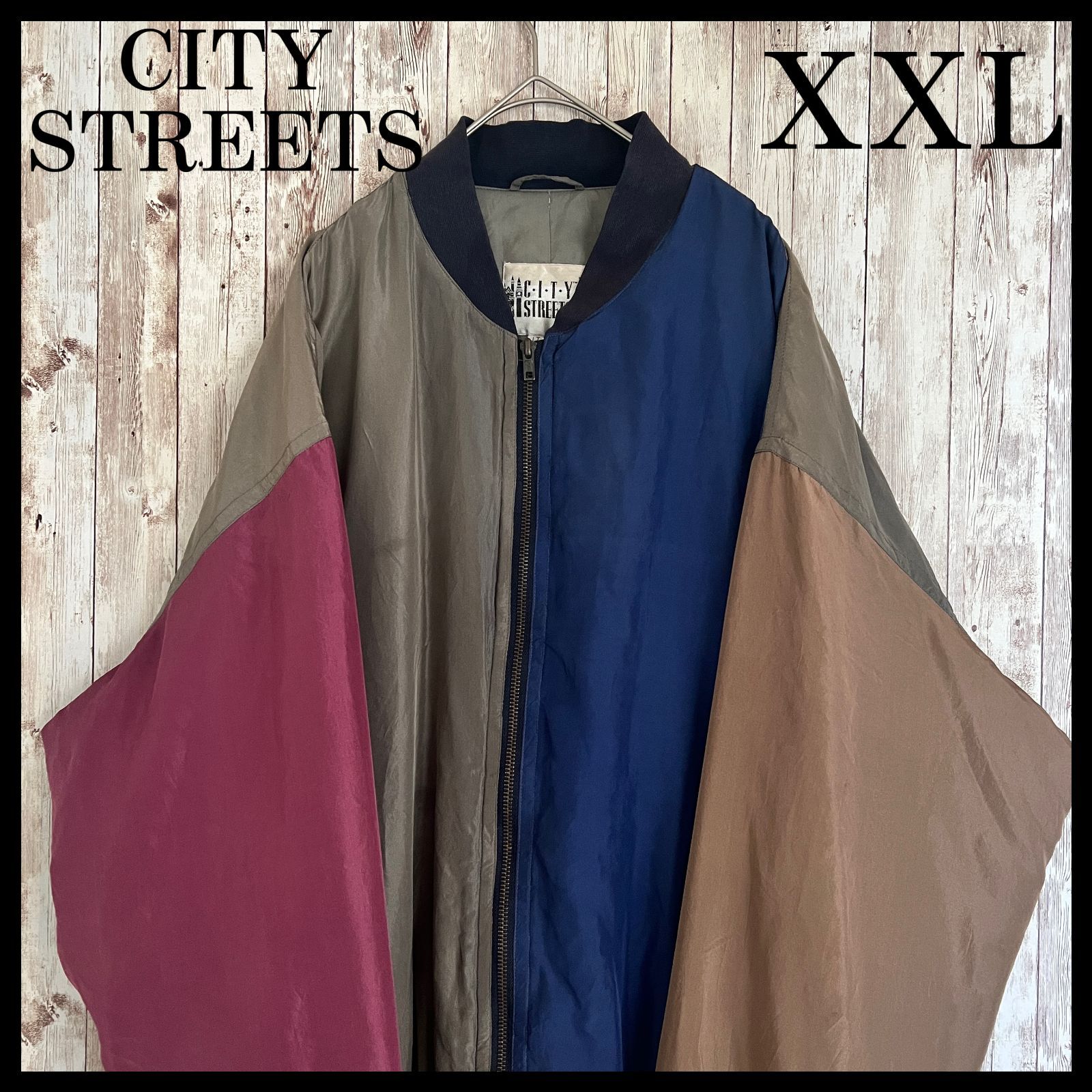 CITY STREETS ヴィンテージ ジャンパー ビッグサイズ ゆるだぼ 古着