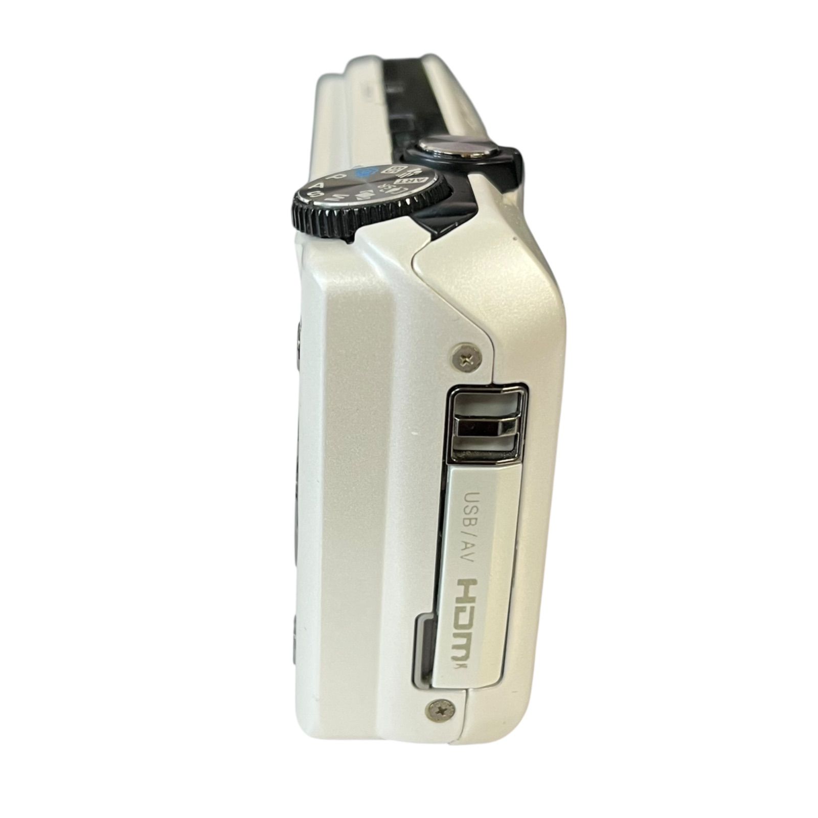 【美品】CASIO EXILIM HS EX-ZR400 コンデジ　デジカメ　白 EX-ZR400 - デジタルカメラ - CASIO