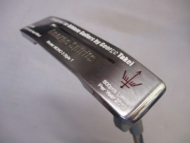 ジョージスピリッツ　MONO 無刻印　パター ジョージスピリッツ MONO 無刻印 パター 割引