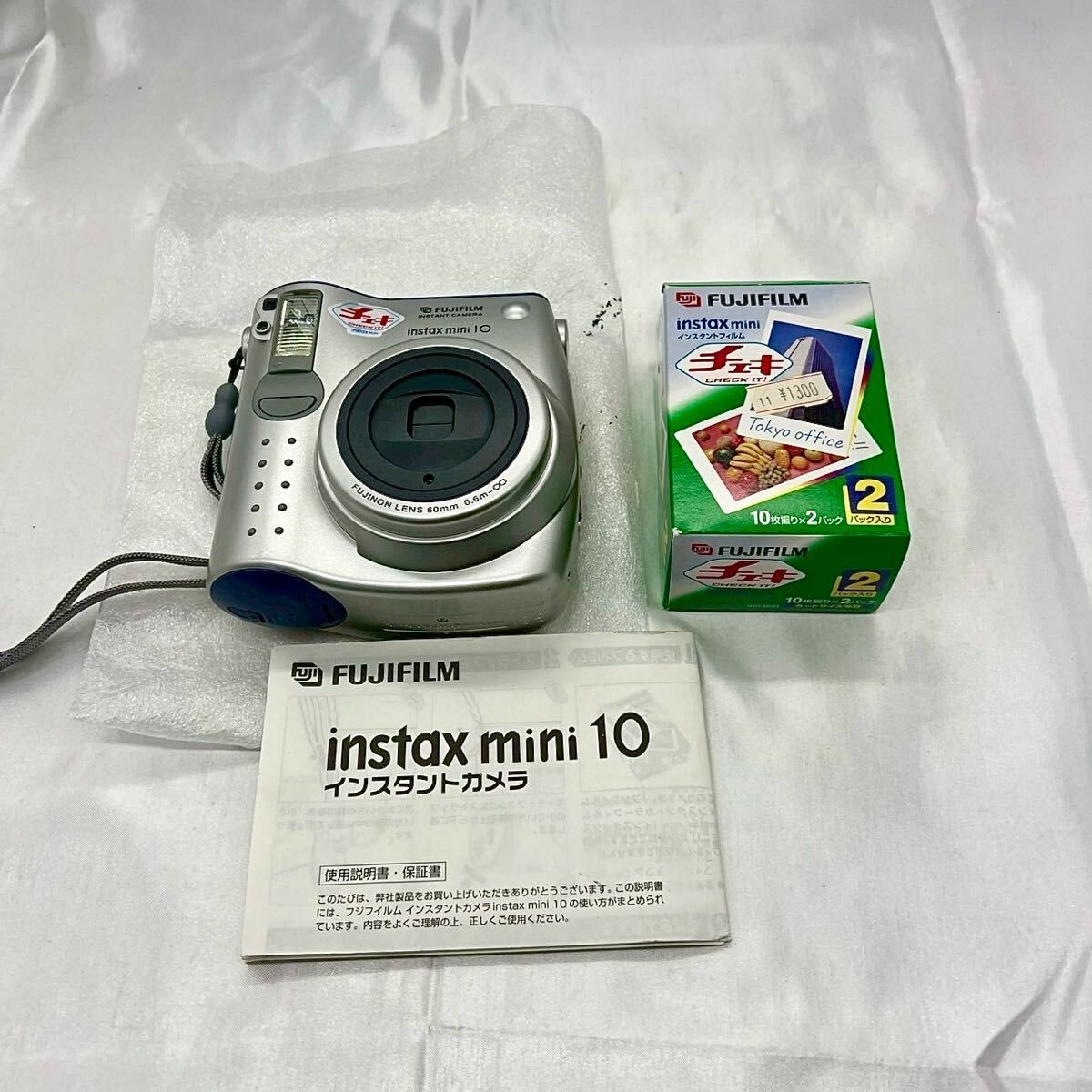 【通電確認済み】FUJI FILM チェキ instax mini 10 通電確認済】CHEKI チェキ instax mini 10×2台 20×1台 - メルカリ