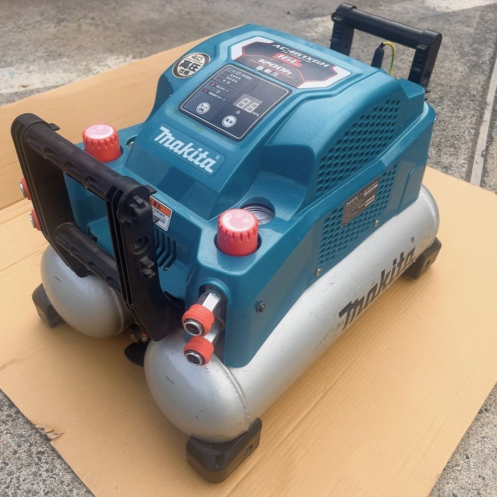 7日保証】中古良品♪makita マキタ 高圧 エアコンプレッサー AC461XGH 大容量16Lタンク 速打ち＆静音モード - メルカリ