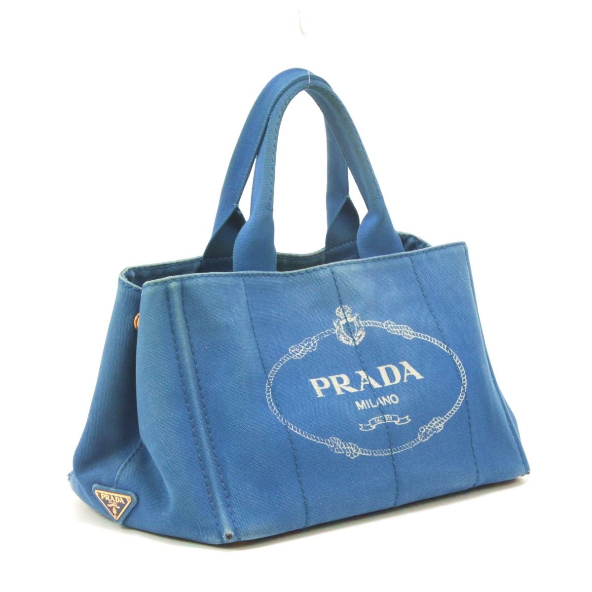 【PRADA】プラダ トートバッグ ブルー 2025AW PRADA プラダ カナパM トートバッグ ブルー - メルカリ
