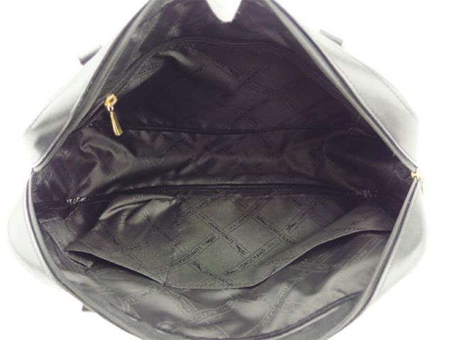 ロンシャン トートバッグ トート ショルダーバッグ レディース メンズ メタルバンブー ブラック ゴールド レザー LONGCHAMP L3289 