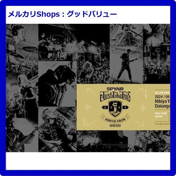 Just Like This 2025 完全生産 盤 Blu-ray ブルーレイ SPYAIR 安心 メルカリShops グッドバリューが