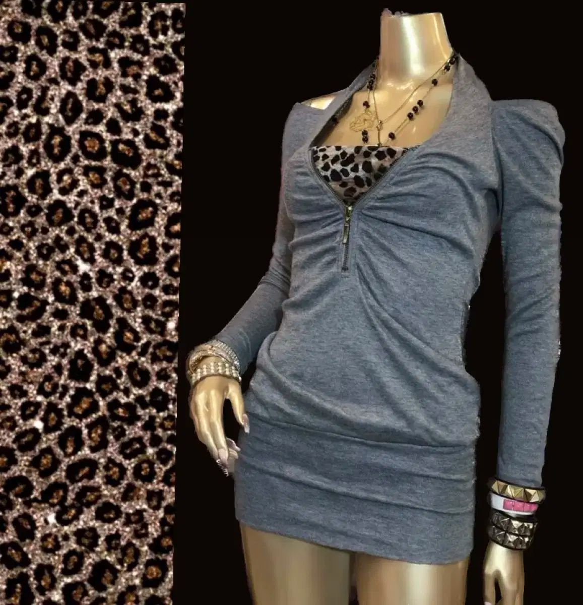 姉ギャル サロメ ホルターネック グレー ONE PIECE