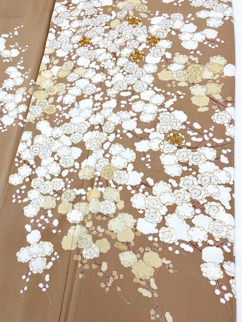 京友禅 桜尽くし 金駒 金彩 一つ紋 訪問着 正絹 躾糸付き X561 - メルカリ