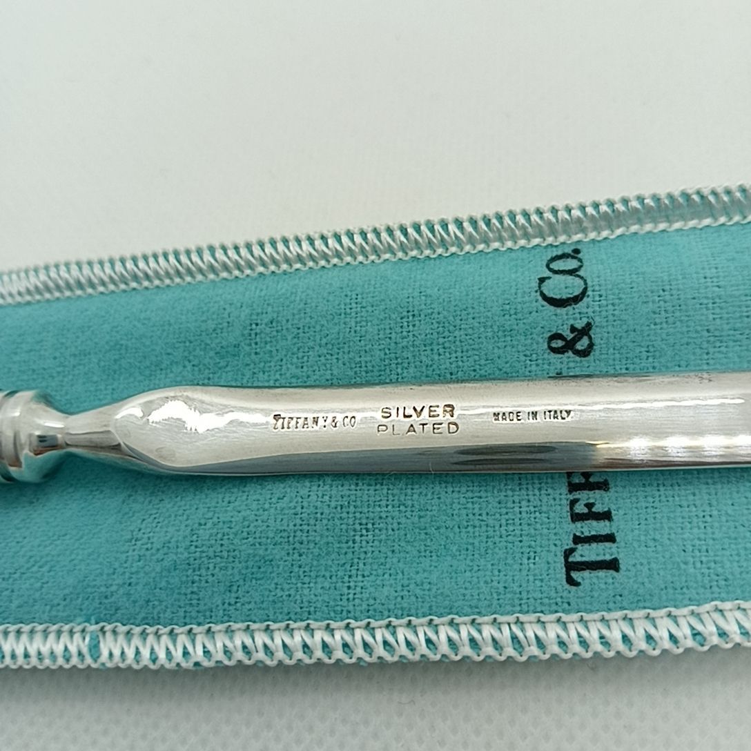 ティファニー レターオープナー SILVER PLATED 変色予防処理