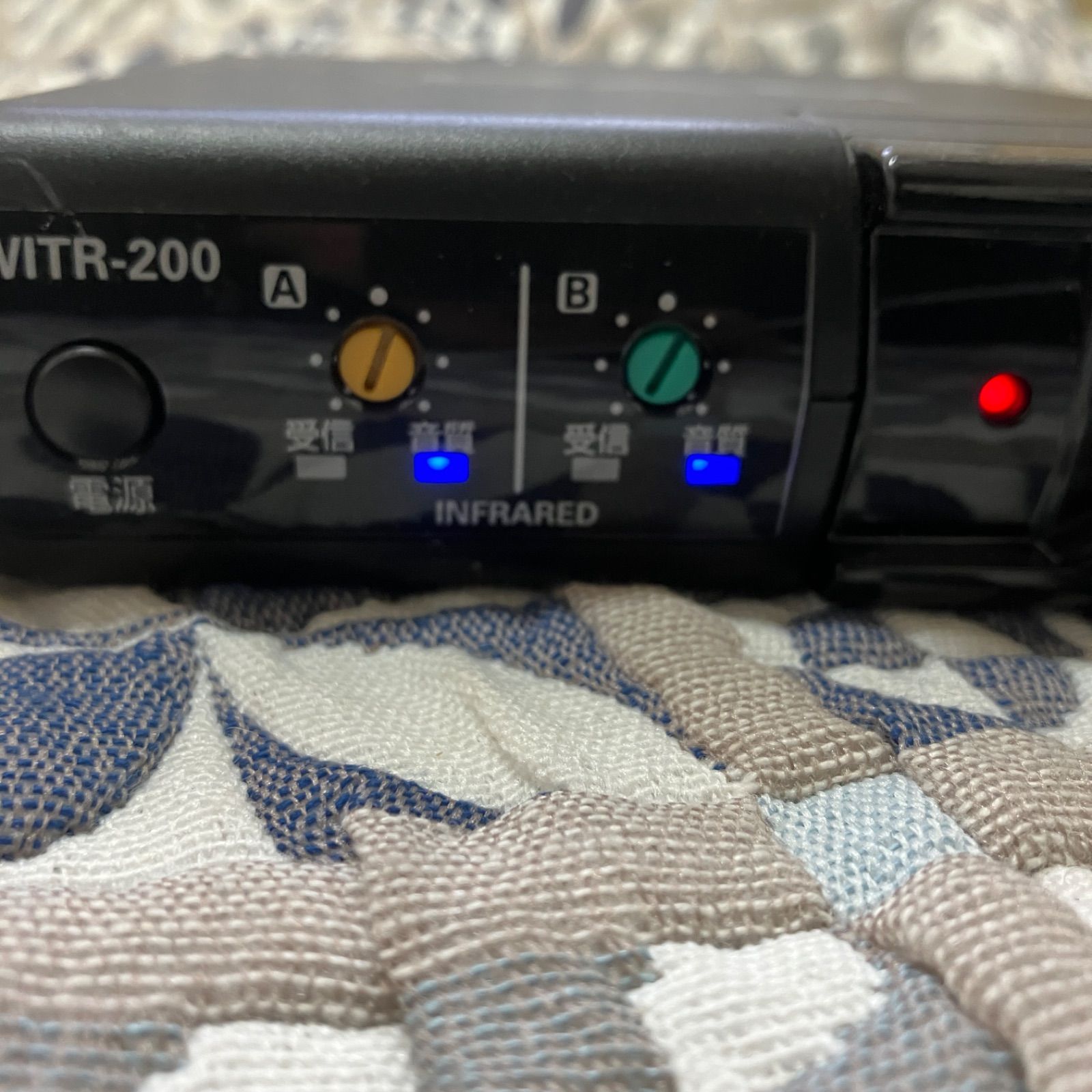 美品 DAM 第一興商 WITR-200 赤外線 ワイヤレスマイク