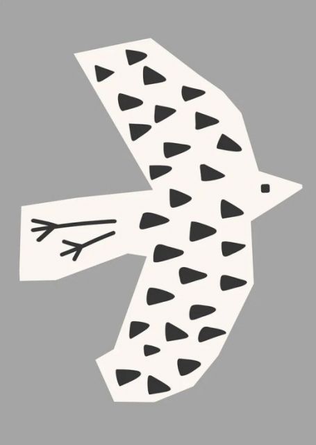 PSTR Studio | Silvia - Bird III | 30x40cm アートプリント/アートポスター 北欧 デンマーク メール便送料無料