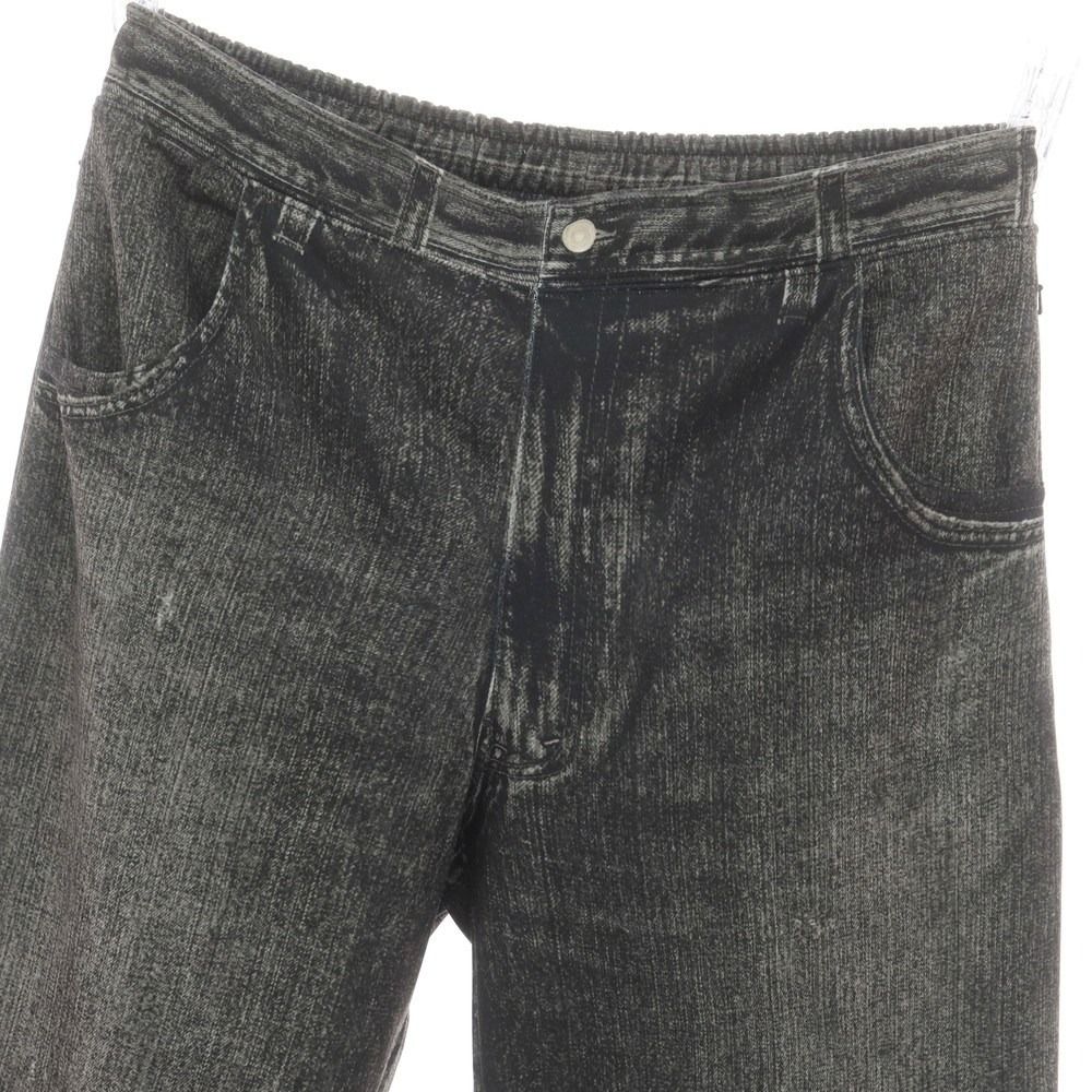 エスエスズィー SSZ ポリエステルコットン 転写プリント スウェットパンツ グレーブラック サイズM メンズ