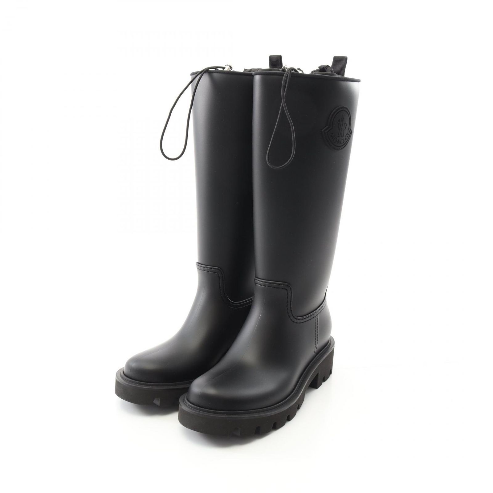 モンクレール MONCLER レインシューズ KICKSTREAM HIGH RAIN BOOTS 4G00070M452299939 ブラック その他 KICKSTREAMレインブーツ レディース