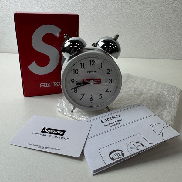 シュプリーム 22AW × Seiko セイコー Alarm Clock Supreme×SEIKO/シュプリーム×セイコー【22AW】Alarm Clock
