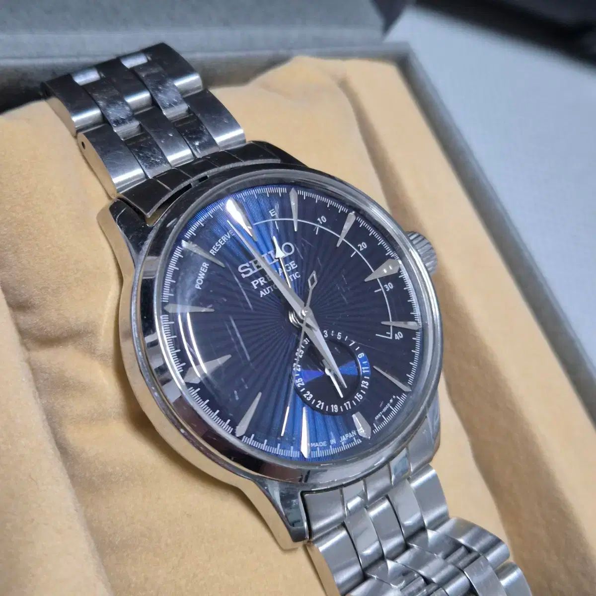 SEIKO セイコー プレサージュ 自動巻き 腕時計 4R57-00E0 SEIKO