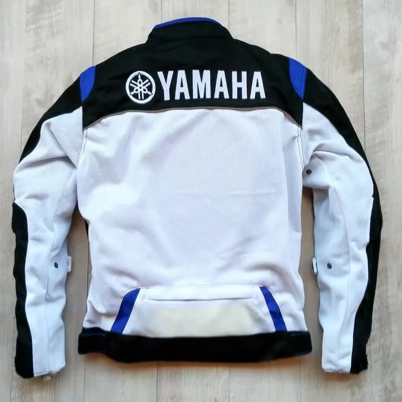 YAHAMA ヤマハ ライダースジャケット 四季 春夏秋冬 綿インナー