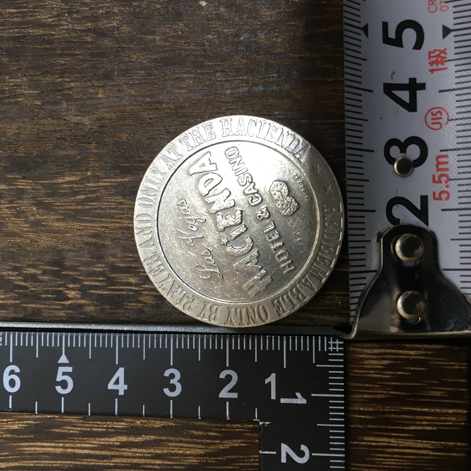 Hacienda Las Vegas Nevada $1 カジノスロットゲーミングトークン 雑貨 メダル コイン