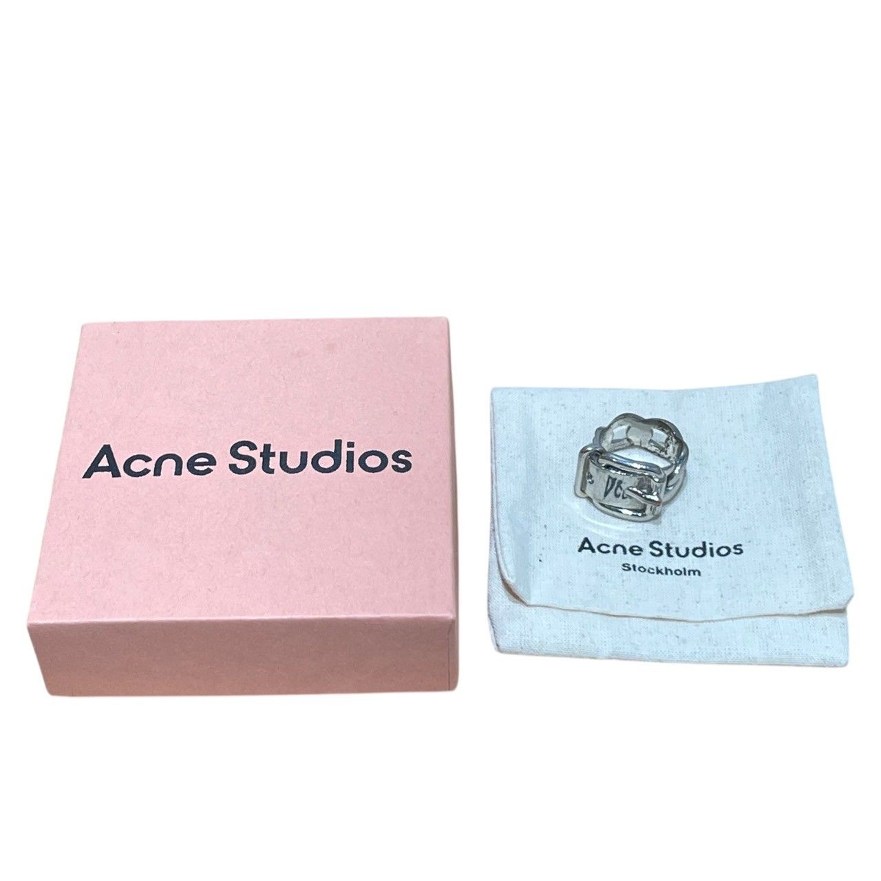 アクネストゥディオズ　acne studious 指輪　シルバーリング 楽天市場】ACNE STUDIOS アクネストゥディオズ ノットリング