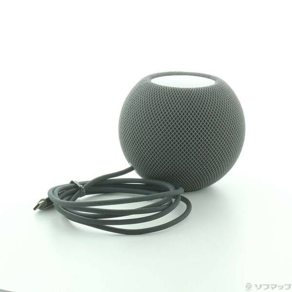 〔中古品〕 Pod mini スペースグレイ MY5G2J／A APPLE 〔中古〕HomePod mini MY5G2J/A スペースグレイ（中古保証