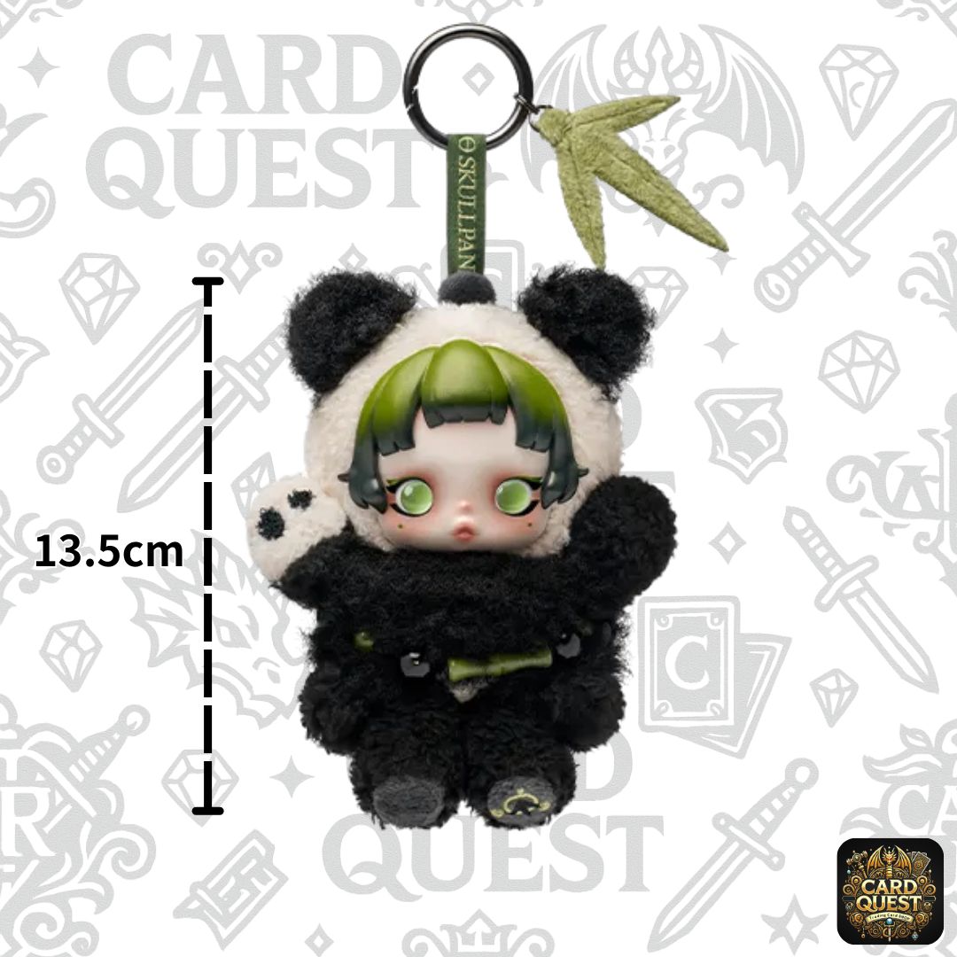 POPMART SKULLPANDA スカルパンダ Lazy Panda SKULLPANDA Lazy Panda Plush Doll Pendant - POP MART (United