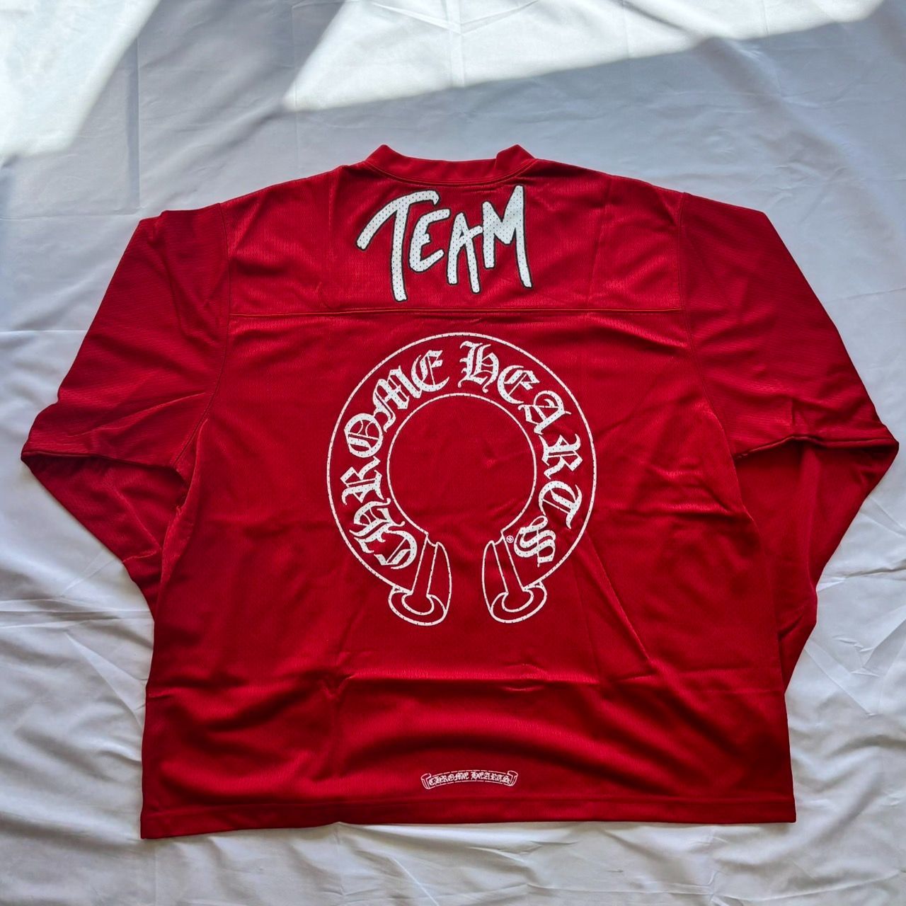 Chrome Hearts Matty Boy Mesh Jersey FORM TEAM Red XLサイズ クロム 