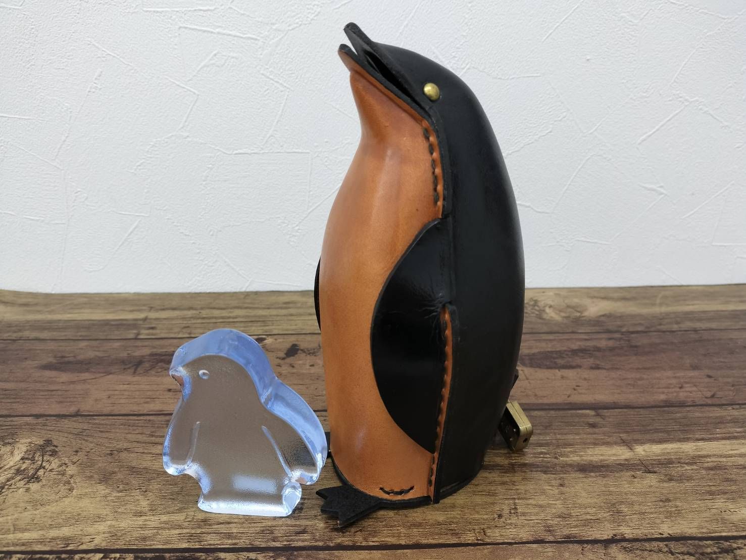 鴻池製作所　ペンギン　貯金箱 70'S 鴻池製作所 Leather Craft Bank / Penguin - Ditty Tools