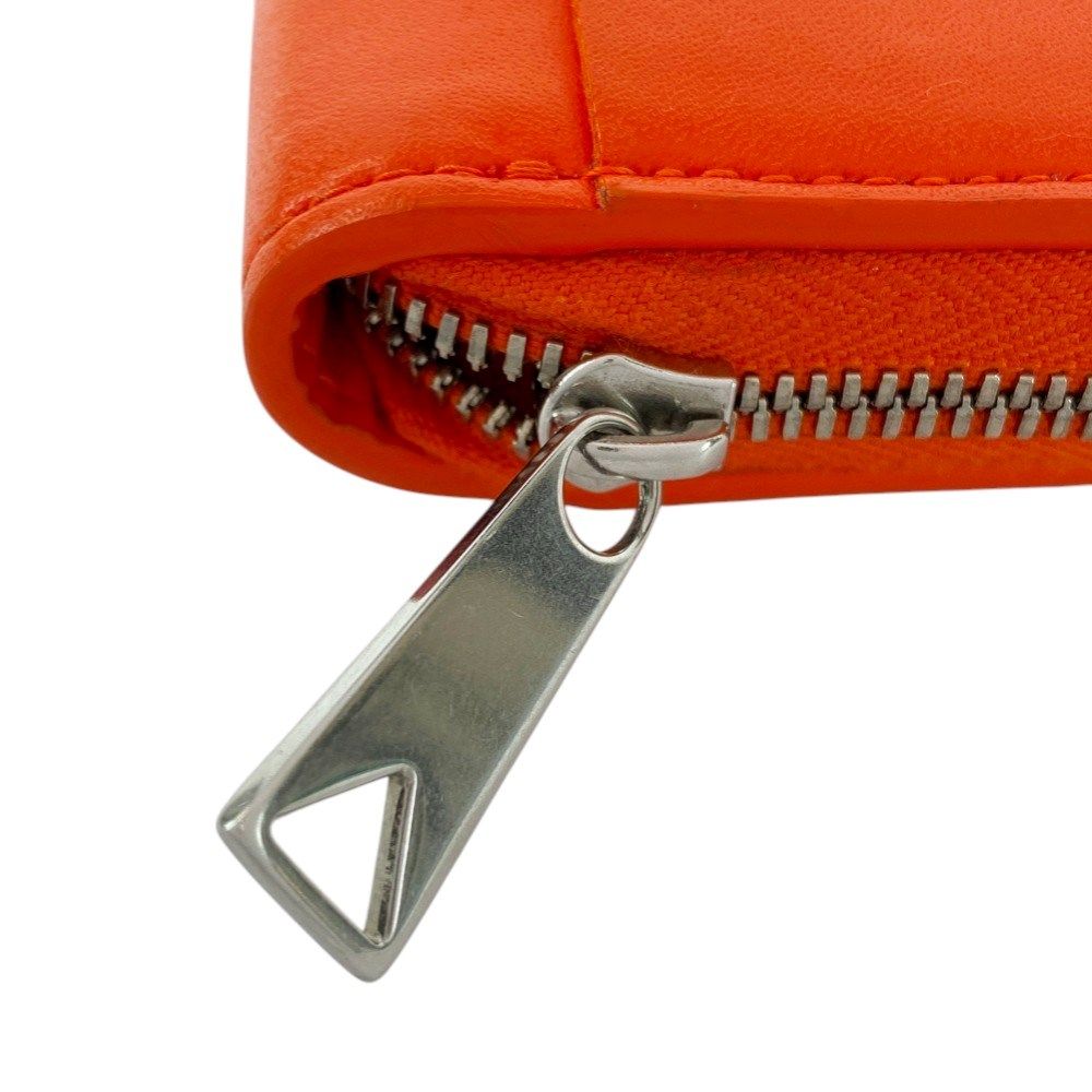 Bottega Veneta ボッテガ赤 レザーポーチ 保存袋付き 美品 ボッテガ