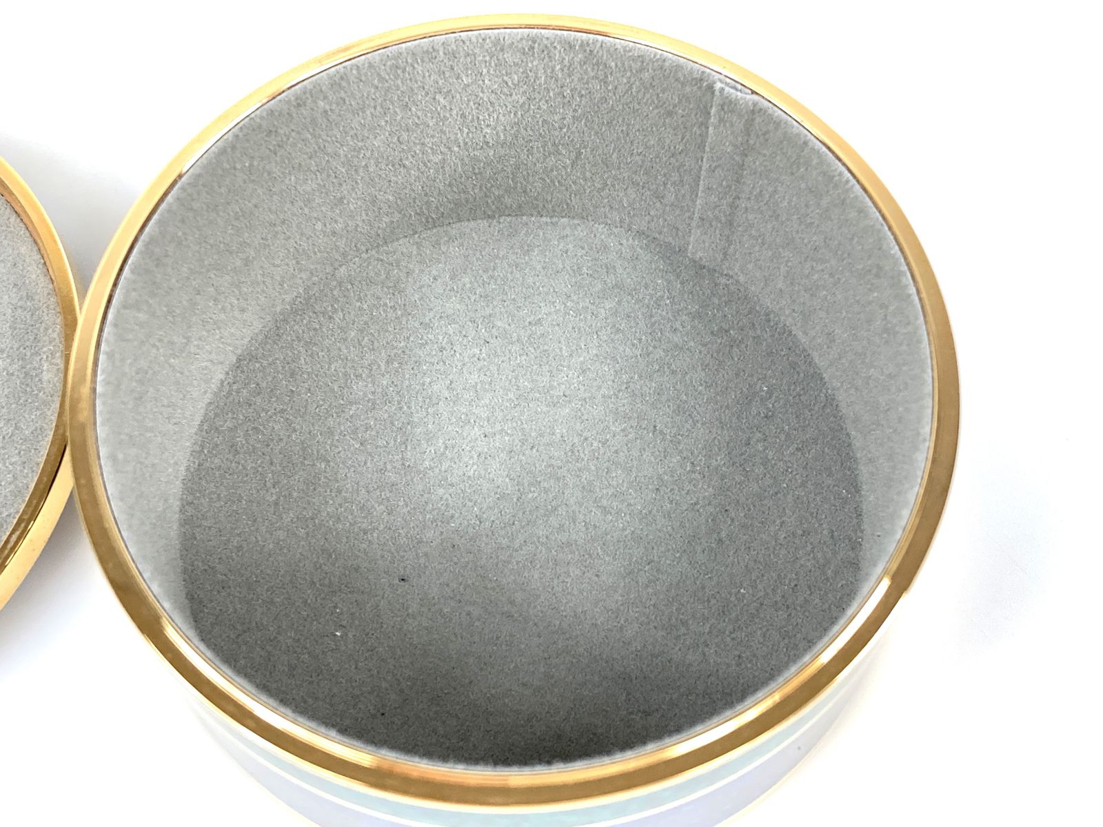 ミキモト MIKIMOTO ミニパール ジュエリーケース 小物入れ 七宝 ブルー