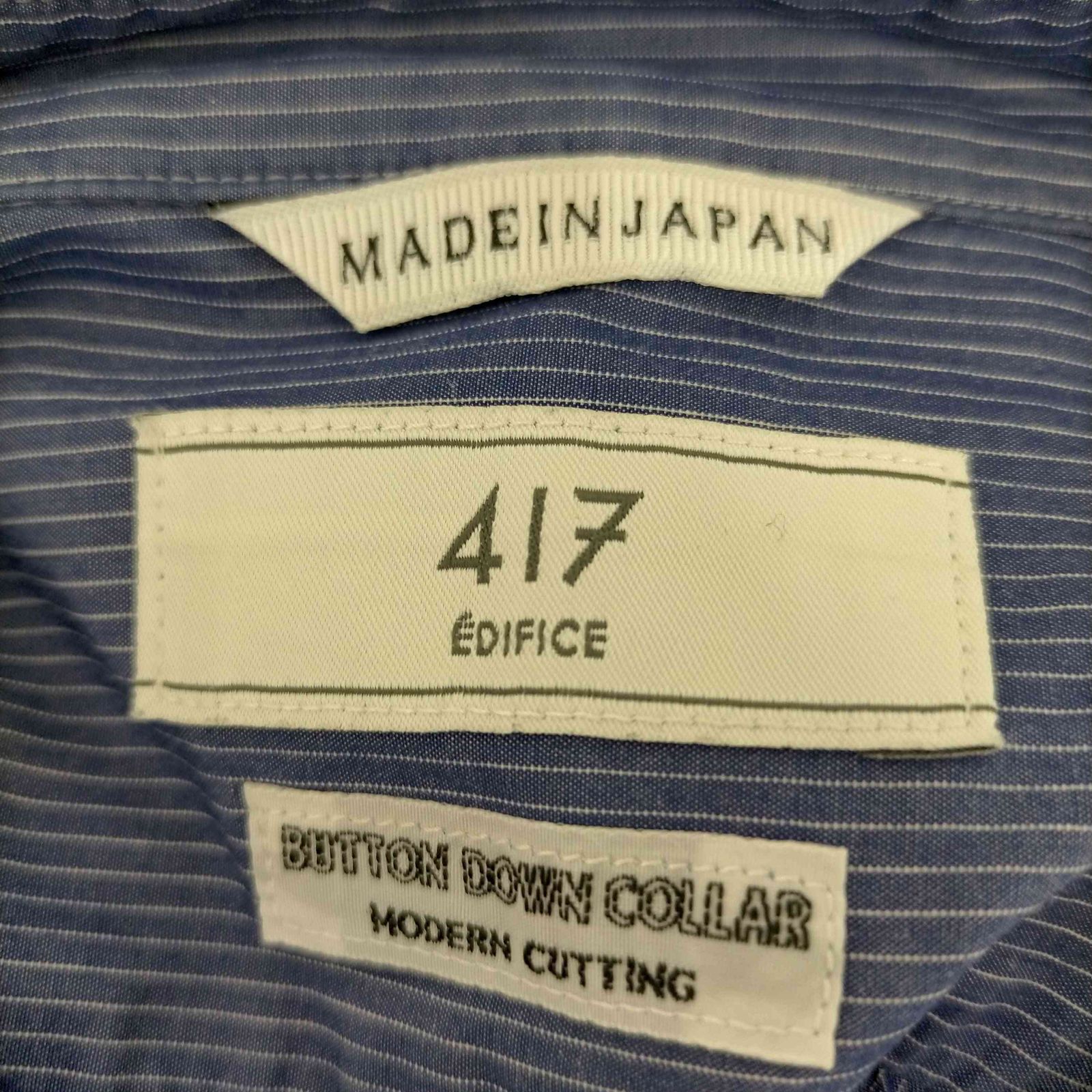 フォーワンセブンバイエディフィス 417 by EDIFICE BUTTON DOWN COLLAR